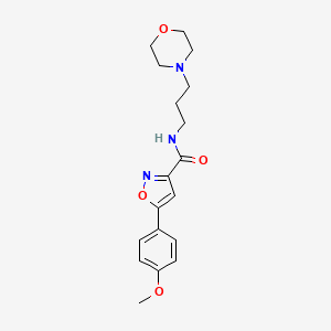 Chemical structure of CFTR corrector 11