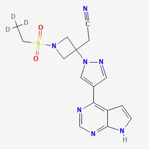 Chemical structure of Baricitinib-d3