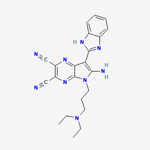 Chemical structure of Topoisomerase II inhibitor 13