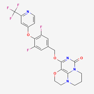 Chemical structure of Lp-PLA2-IN-13