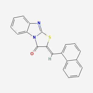 Chemical structure of Anti-inflammatory agent 42