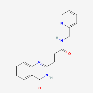Chemical structure of ARTD3/PARP3-IN-1