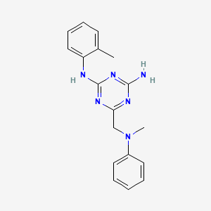 Chemical structure of Therapeutic agent-1