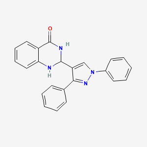 Chemical structure of Antioxidant agent-11