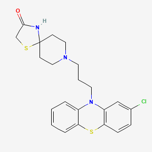 Chemical structure of Spiclomazine