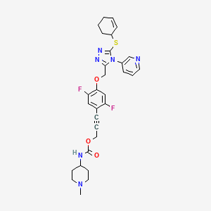 Chemical structure of UPCDC30766