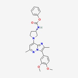 Chemical structure of nSMase2-IN-1
