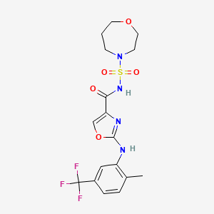 Chemical structure of NLRP3-IN-25