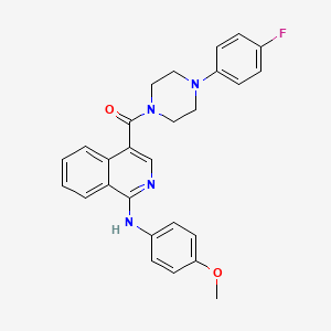 Chemical structure of Mcl-1 inhibitor 17