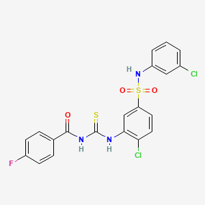 Chemical structure of Phosphatidylcholine transfer protein inhibitor-2