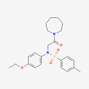 Chemical structure of KV1·3-IN-1