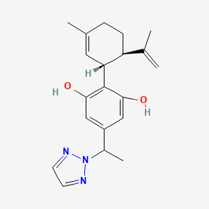 Chemical structure of CIAC001