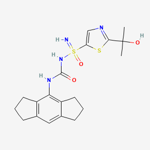 Chemical structure of NVP-DFV890