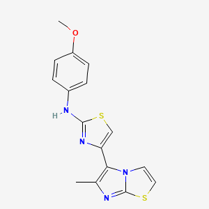 Chemical structure of GM-90257