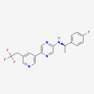 Chemical structure of GPR55 agonist 3