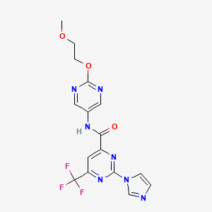 Chemical structure of CD38 inhibitor 3