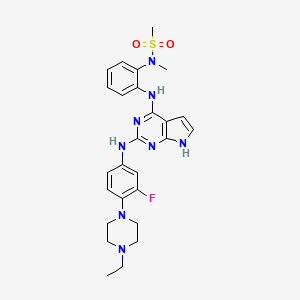 Chemical structure of EGFR-IN-89