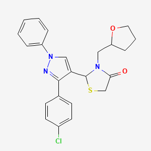Chemical structure of HBV-IN-37
