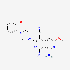 Chemical structure of Rac1-IN-3