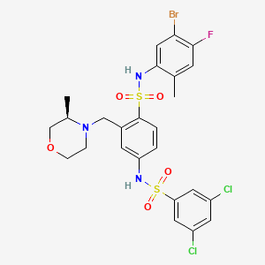 Chemical structure of MDL-811