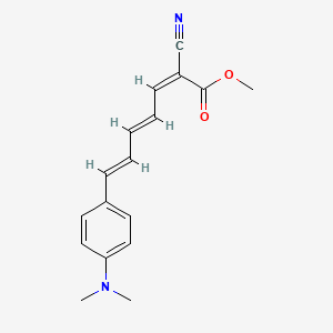 Chemical structure of MCAAD-3