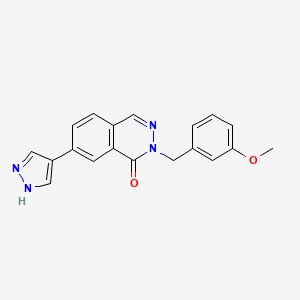 Chemical structure of GRK2 Inhibitor 2