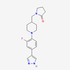 Chemical structure of 20-HETE inhibitor-2