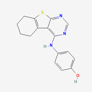 Chemical structure of Tyrosine kinase-IN-7