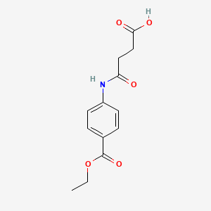 Chemical structure of SCO-NHS carbonate