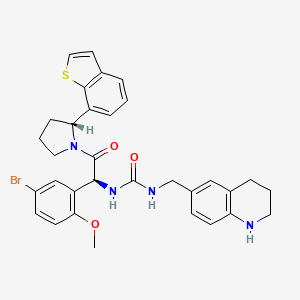 Chemical structure of C105SR