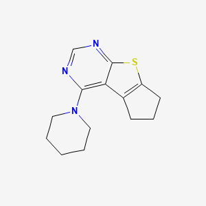 Chemical structure of WAY-359473