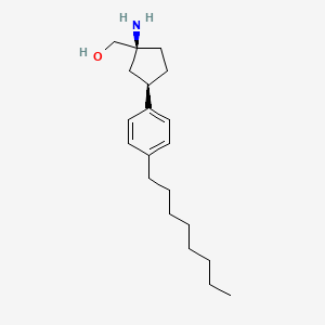 Chemical structure of VPC01091·4