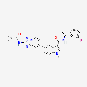 Chemical structure of RIPK1-IN-19