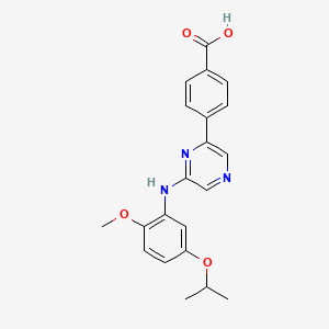 Chemical structure of CSNK2A-IN-1