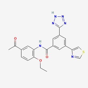 Chemical structure of CDK2-IN-22