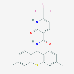Chemical structure of HSD17B13-IN-9
