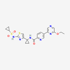 Chemical structure of CTPS1-IN-1