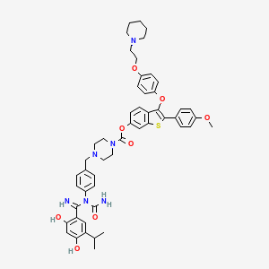 Chemical structure of PROTAC ERα Degrader-6
