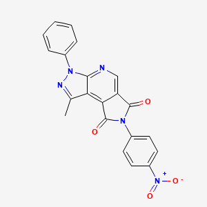 Chemical structure of LASSBio-873