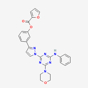 Chemical structure of STL001