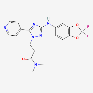 Chemical structure of VRK1/CK1-IN-1