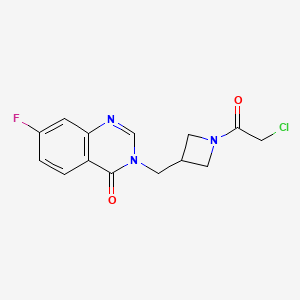 Chemical structure of VCPIP1-IN-2