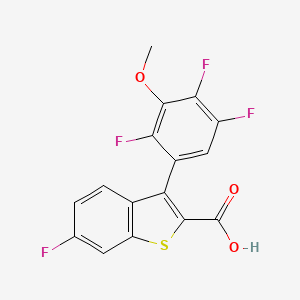 Chemical structure of PF-07328948