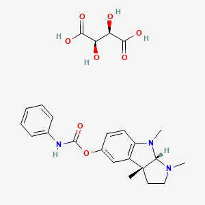 Chemical structure of Buntanetap Tartrate