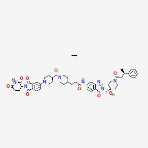 Chemical structure of CST967