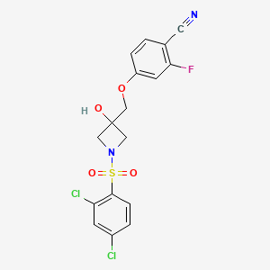 Chemical structure of PF-05214030