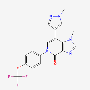 Chemical structure of AK3287