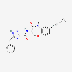 Chemical structure of ZB-R-55
