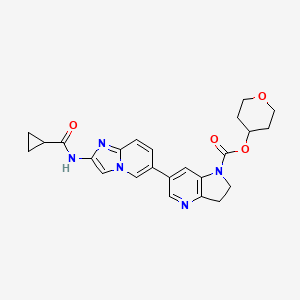 Chemical structure of Zharp1-211
