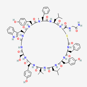 Chemical structure of Antitumor agent-127